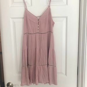 Urban Outfitters Pansy Tiered Mini Dress